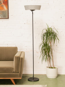 Torchiere Floor Lamp in Black