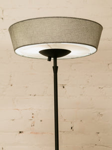 Torchiere Floor Lamp in Black