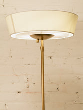 Load image into Gallery viewer, Torchiere Floor Lamp in Gold
