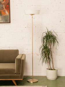 Torchiere Floor Lamp in Gold