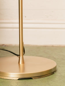 Torchiere Floor Lamp in Gold