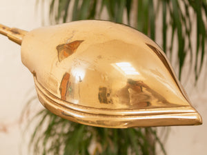 Gold Vintage Shell Lamp