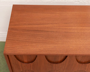 Scandinavian Credenza with Plinth Base