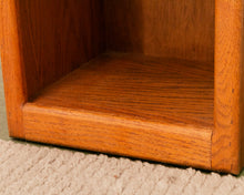 Load image into Gallery viewer, Record Holders Oak End Table
