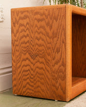 Load image into Gallery viewer, Record Holders Oak End Table
