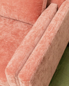 Lisette Sofa in Bianca Rosewood