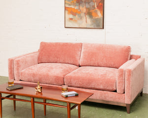 Lisette Sofa in Bianca Rosewood