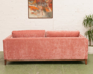 Lisette Sofa in Bianca Rosewood