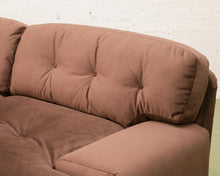 Load image into Gallery viewer, Mosley Sectional Sofa in Chocolate Brown
