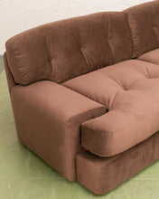 Load image into Gallery viewer, Mosley Sectional Sofa in Chocolate Brown
