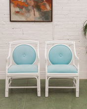 Load image into Gallery viewer, Dusty Blue Vintage Chair
