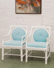 Load image into Gallery viewer, Dusty Blue Vintage Chair
