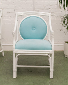 Dusty Blue Vintage Chair