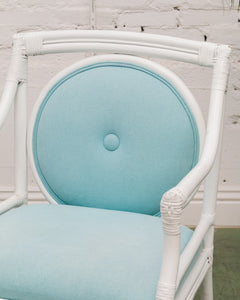 Dusty Blue Vintage Chair