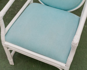 Dusty Blue Vintage Chair