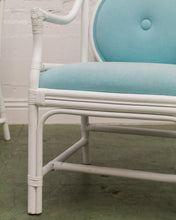 Load image into Gallery viewer, Dusty Blue Vintage Chair
