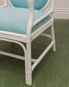 Dusty Blue Vintage Chair