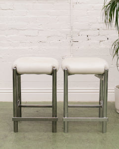 1970’s Chrome Stools