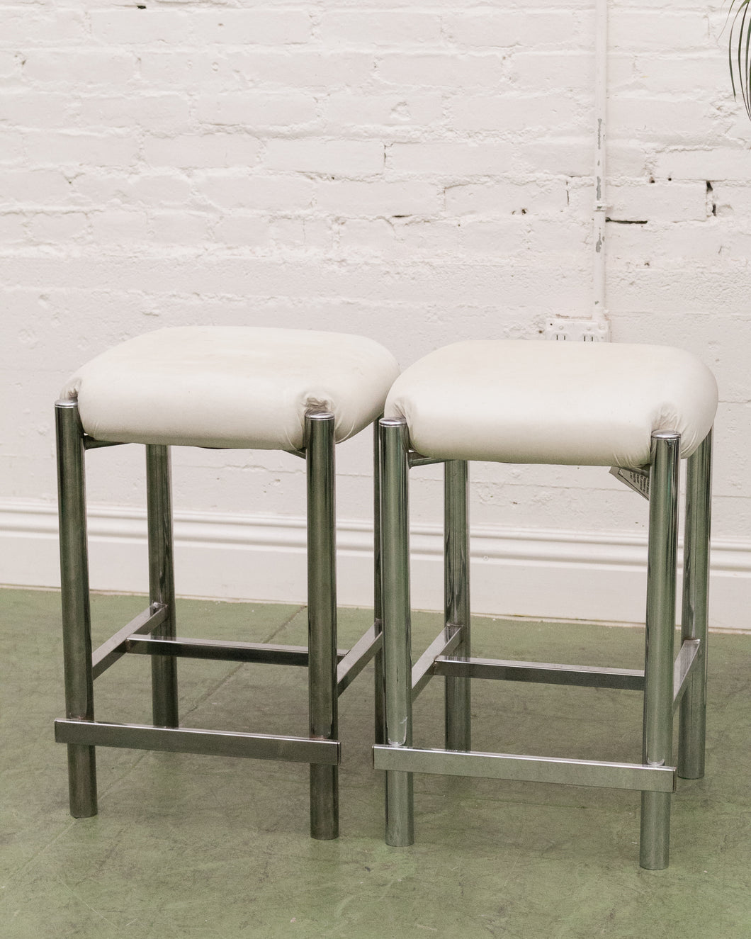 1970’s Chrome Stools