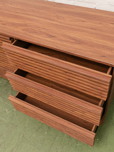 Slat Six Drawer Dresser