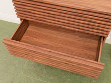 Load image into Gallery viewer, Slat Four Drawer Highboy Dresser
