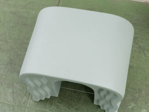 Mint Squiggle End Table