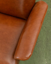 Load image into Gallery viewer, Italian Leather Vintage Armchair
