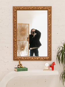 Antique Guided Rectangle Mirror