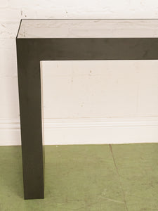 Black Modern Entry Table