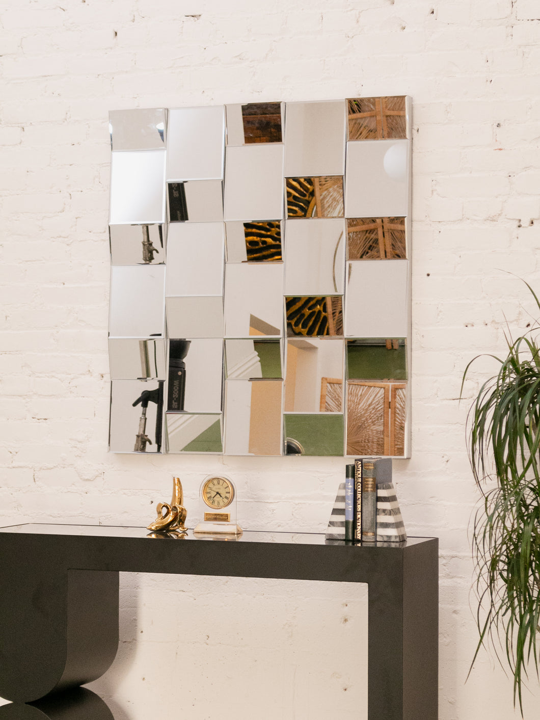 Geometric Zig Zag Mirror