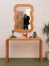 Load image into Gallery viewer, Reeded 2 Piece Mirror and Console
