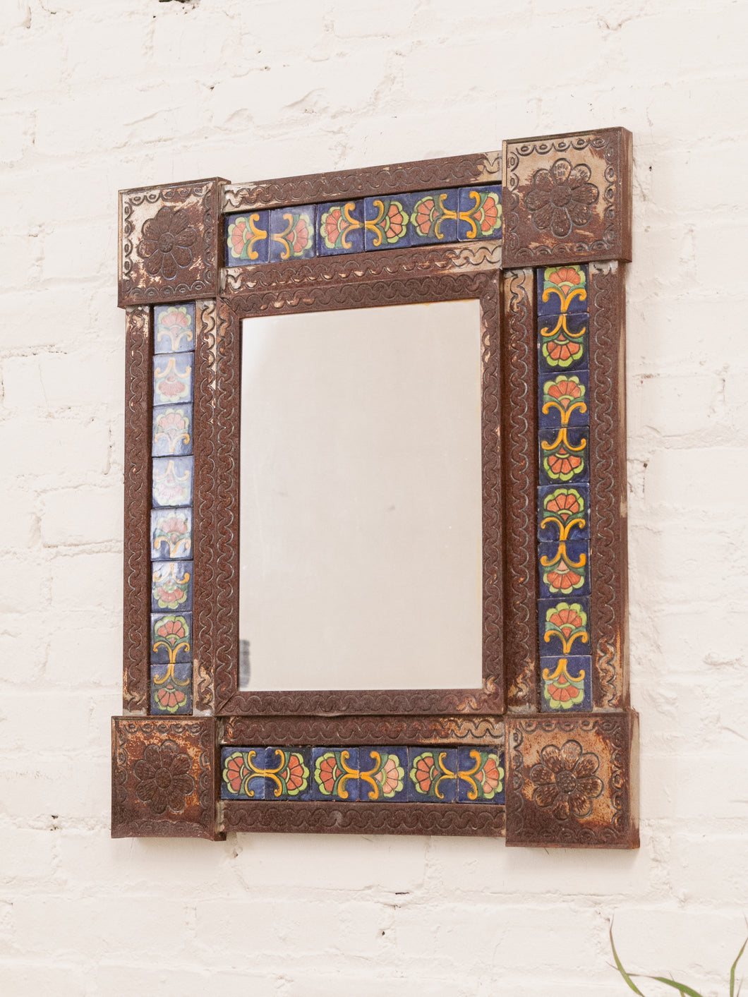 Mexican Tile Mirror