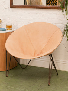 Circle Leather Chair