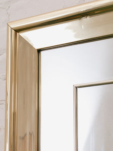 Post Modern Mirrored Framed Mirror