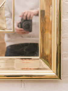 Post Modern Mirrored Framed Mirror