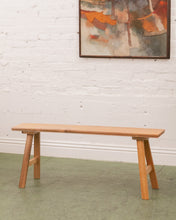 Load image into Gallery viewer, Solid Wood Narrow Bench
