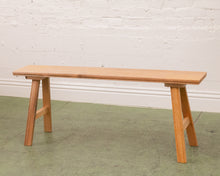 Load image into Gallery viewer, Solid Wood Narrow Bench
