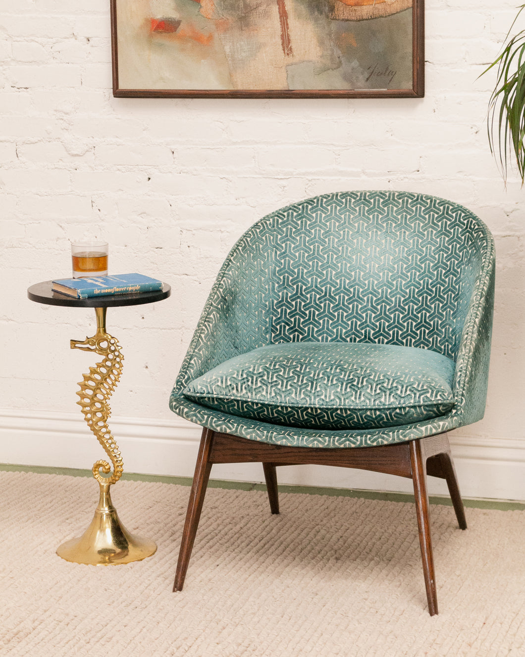 Mid Century Bucket Chair