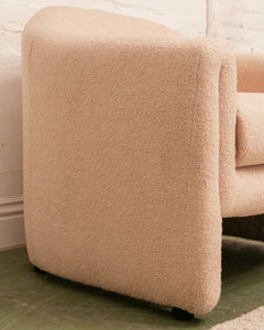 Boucle Barrel Chair