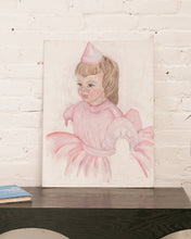 Load image into Gallery viewer, Girl in Pink Painting
