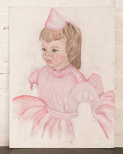 Load image into Gallery viewer, Girl in Pink Painting
