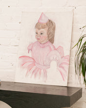 Load image into Gallery viewer, Girl in Pink Painting
