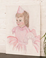 Load image into Gallery viewer, Girl in Pink Painting
