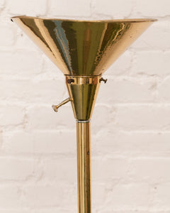 Brass Torchiere