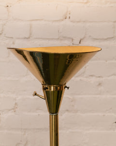 Brass Torchiere