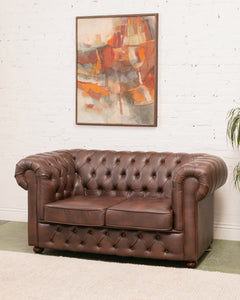 Brown Chesterfield Sofa