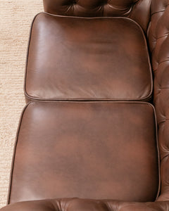 Brown Chesterfield Sofa