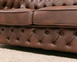 Brown Chesterfield Sofa