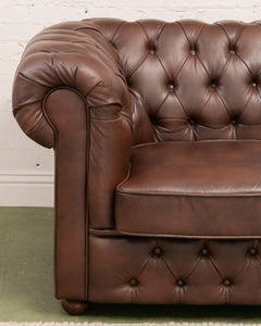 Brown Chesterfield Sofa