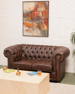 Brown Chesterfield Sofa